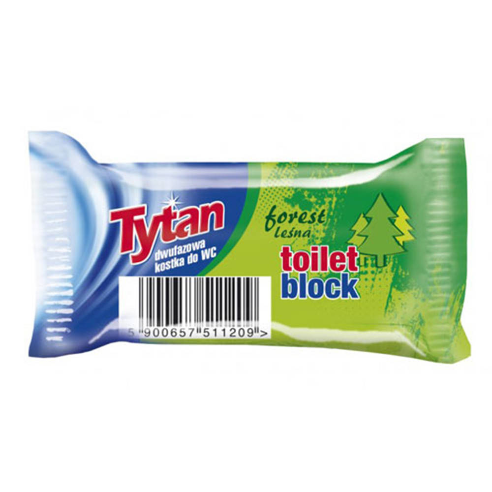

Ароматизированный блок для туалета Tytan Лесной, 40 г (запаска)