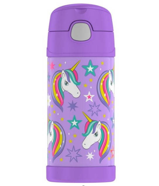 

Термос термобутылка с трубочкой 355 мл единорог Thermos Funtainer 12 Ounce unicorn
