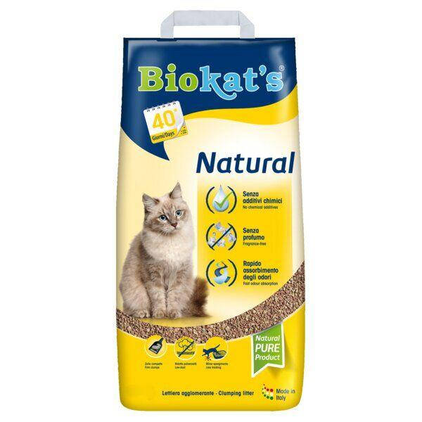 

Biokat's (Германия) Наполнитель бентонитовый Biokats Natural 5 килограмм