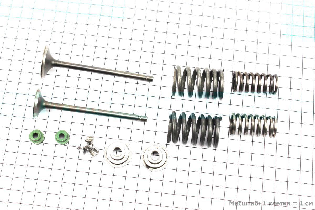 

Клапана выпускной (h-92; d-25) впускной (h-92; d-30) на мотоцикл CG 150 сc