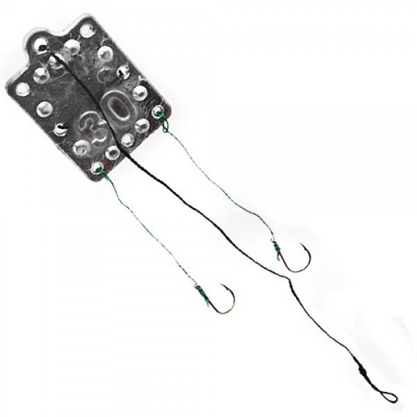 

Макушатник 2 крючка Stenson LK-001 30 г, Серый