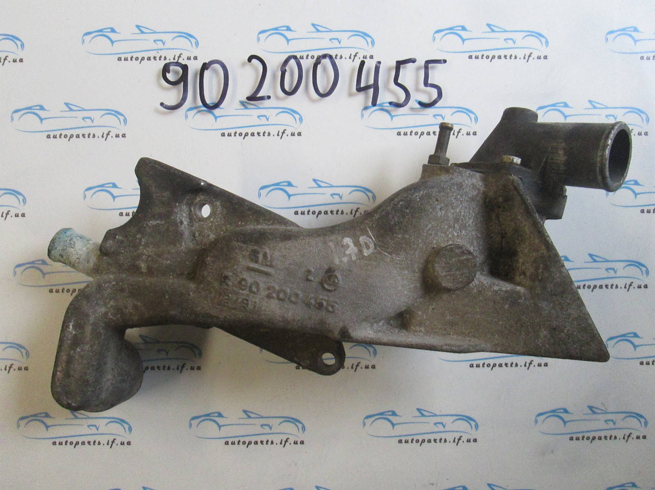 

Фланец системы охлаждения Opel, Опель 90200455