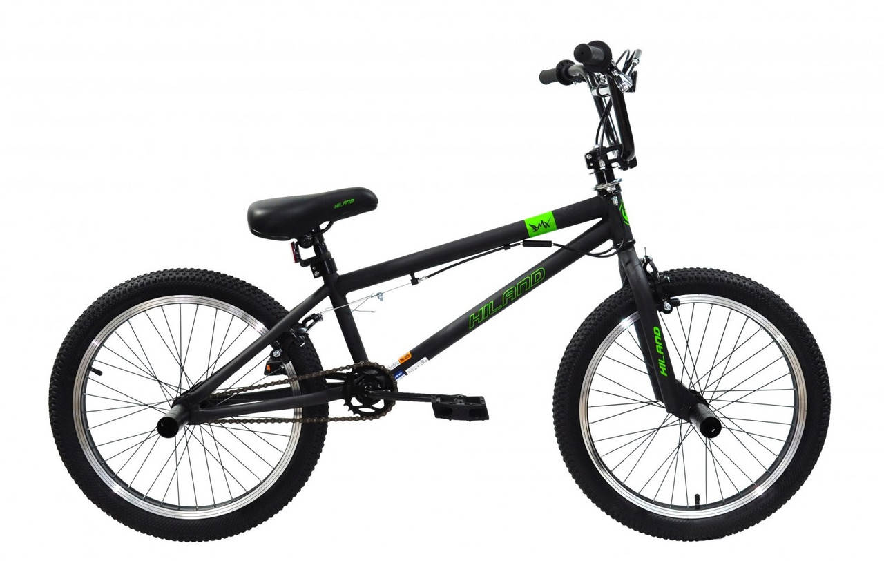 

Трюковой велосипед BMX Hiland 20 Черный FRS ST 4007