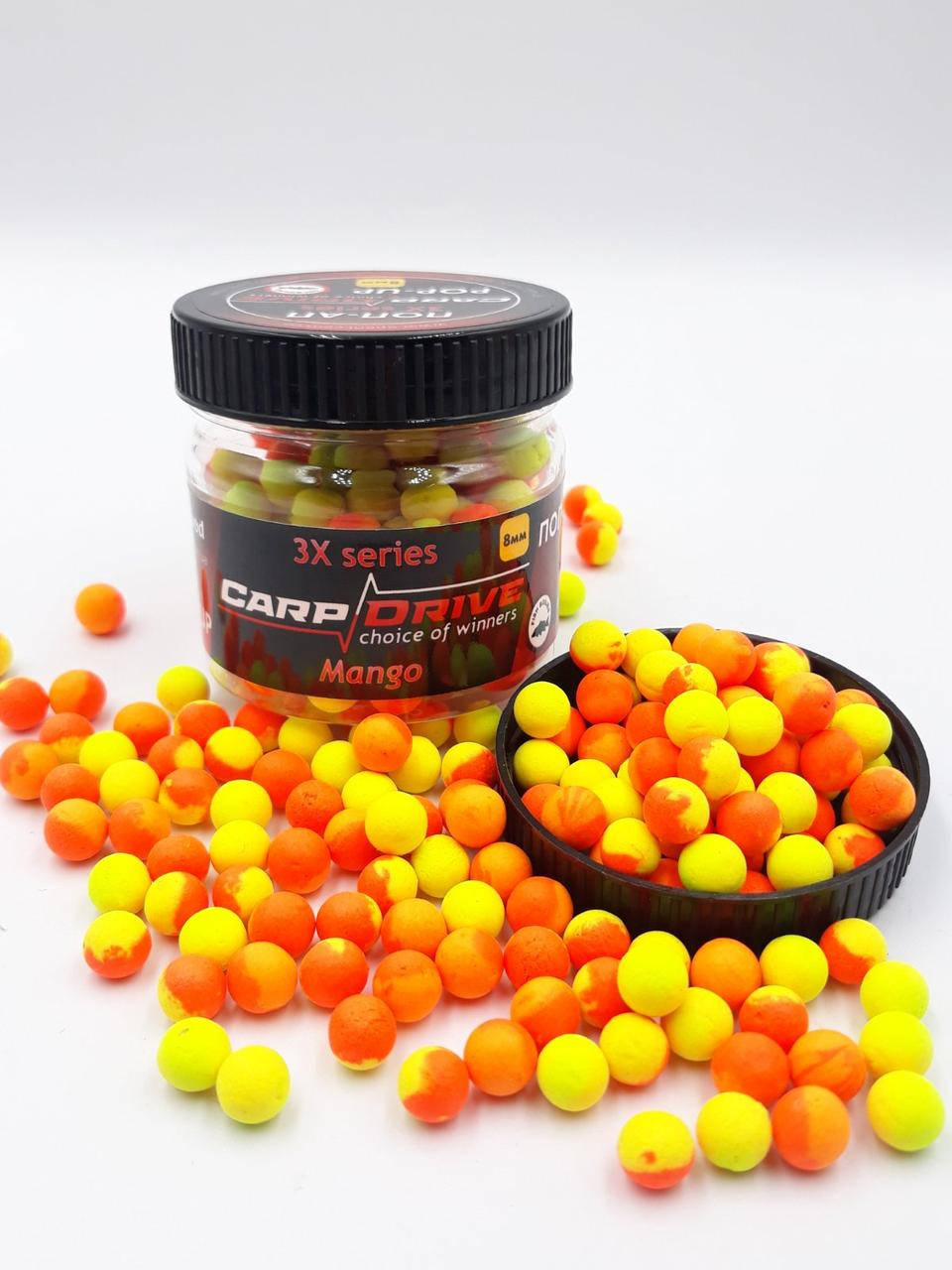 

Поп ап для рыбалки 3x series Mango 8 мм Carp Drive