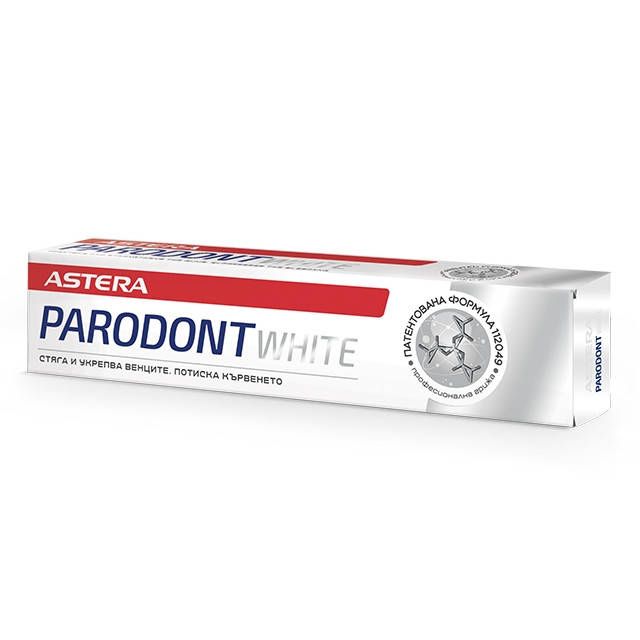 

Зубная паста Astera Paradont White отбеливающая 75 мл