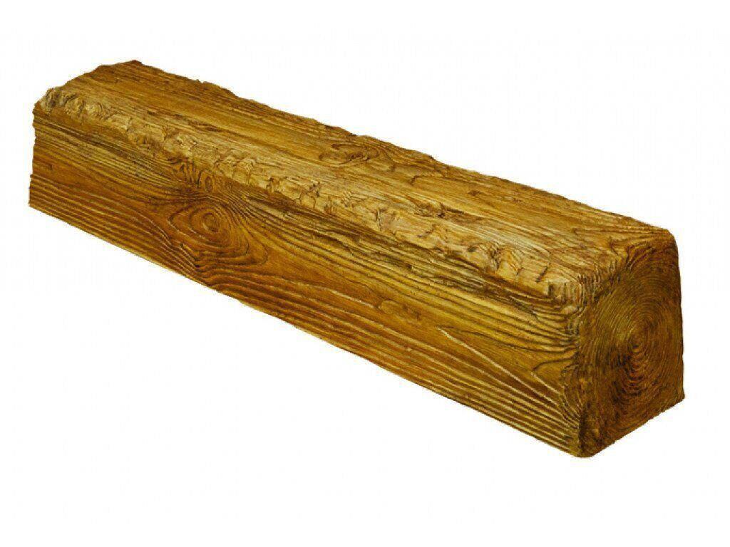 

Декоративная балка Decowood Рустик EQ006 120х120х2000 мм Светлое дерево
