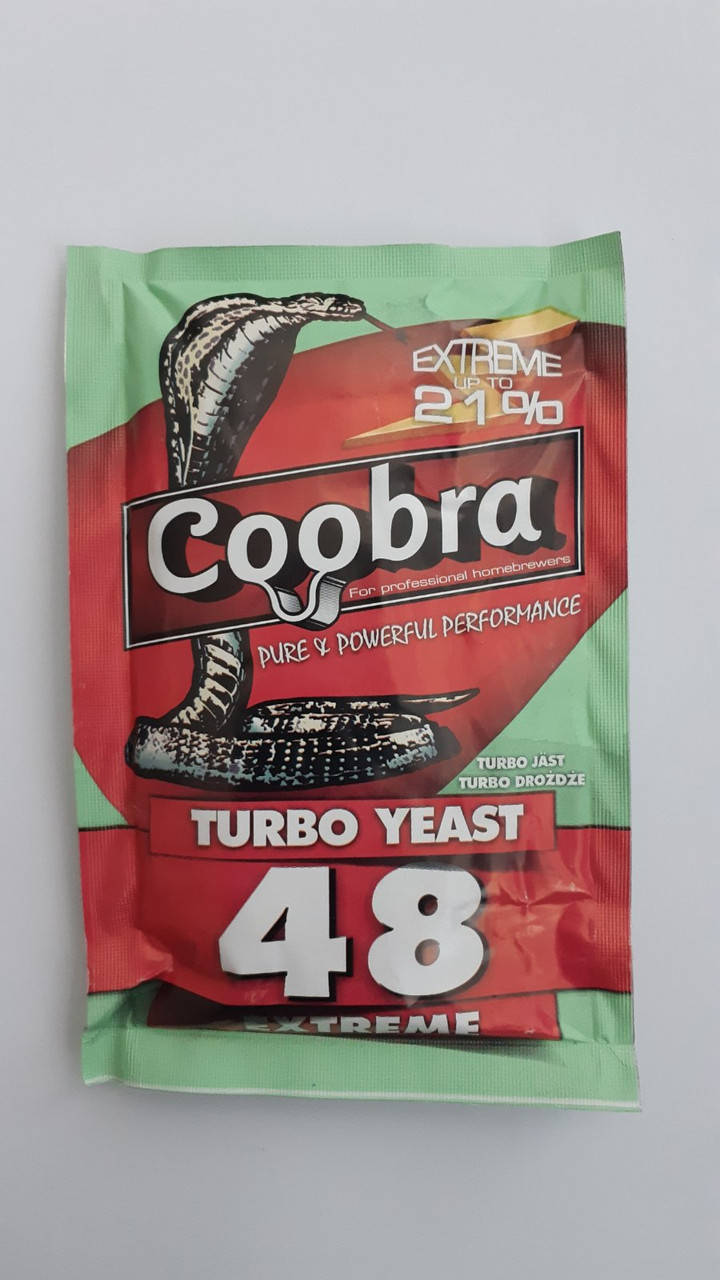 

Турбо дріжджі спиртові Coobra Turbo Yeast Extreme 48 Турбо дрожжи