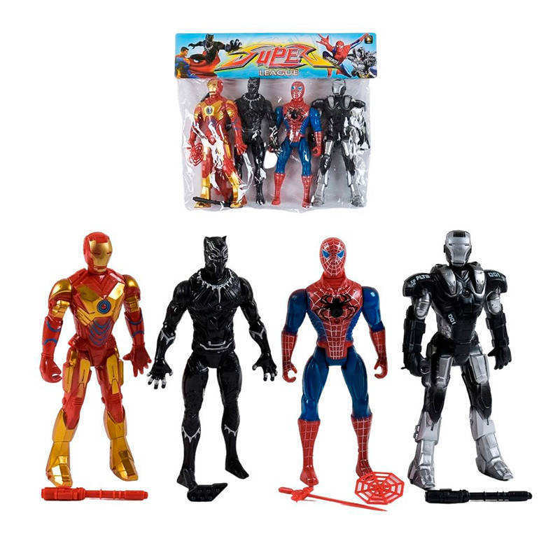 

Набор фигурок супергероев 2186 B-4