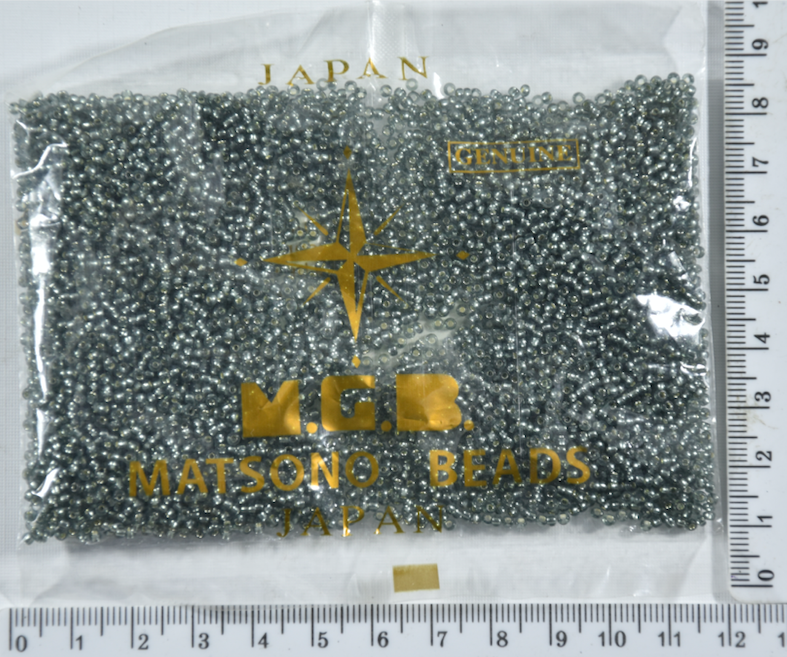 

Бисер №11/0 "MATSUNO"-Япония(50гр) №56 серый уп=1шт