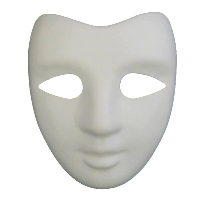 

Маска карнавальная с резинкой "Энигма" (Казанова), 19*22см