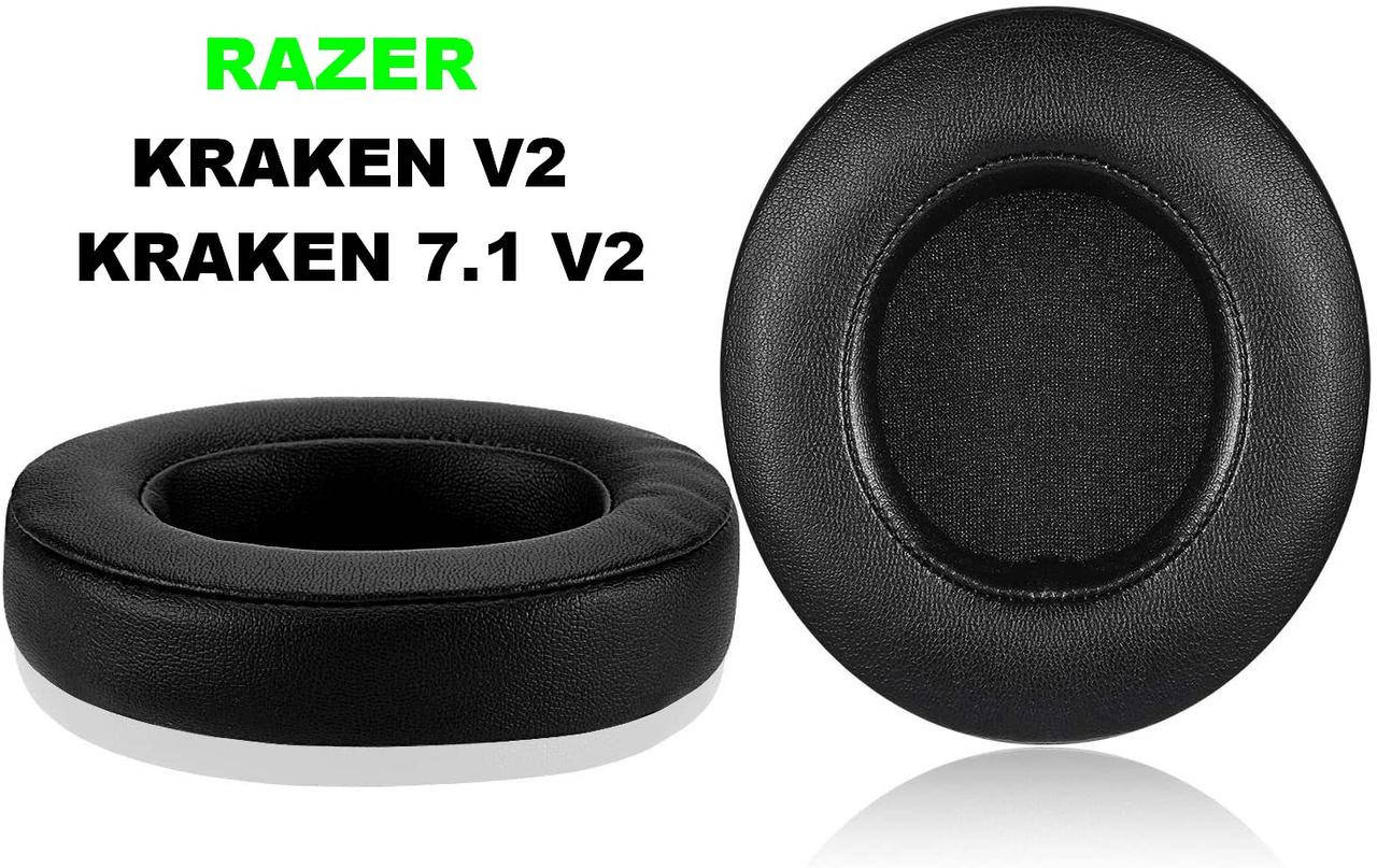 

Амбушюры Razer Kraken V2 / Kraken 7.1 V2 Овальные Oval, Черный