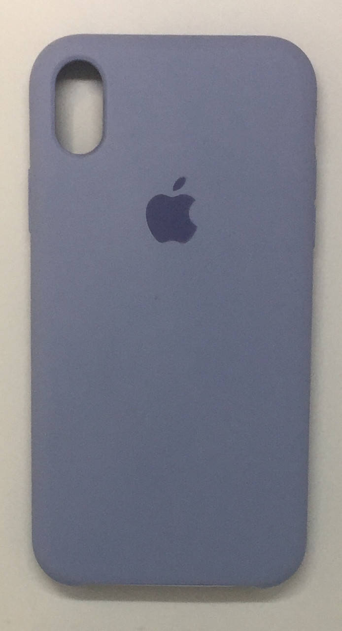 

Чехол Silicon iPhone Xr - "Кремово-лиловый №5"