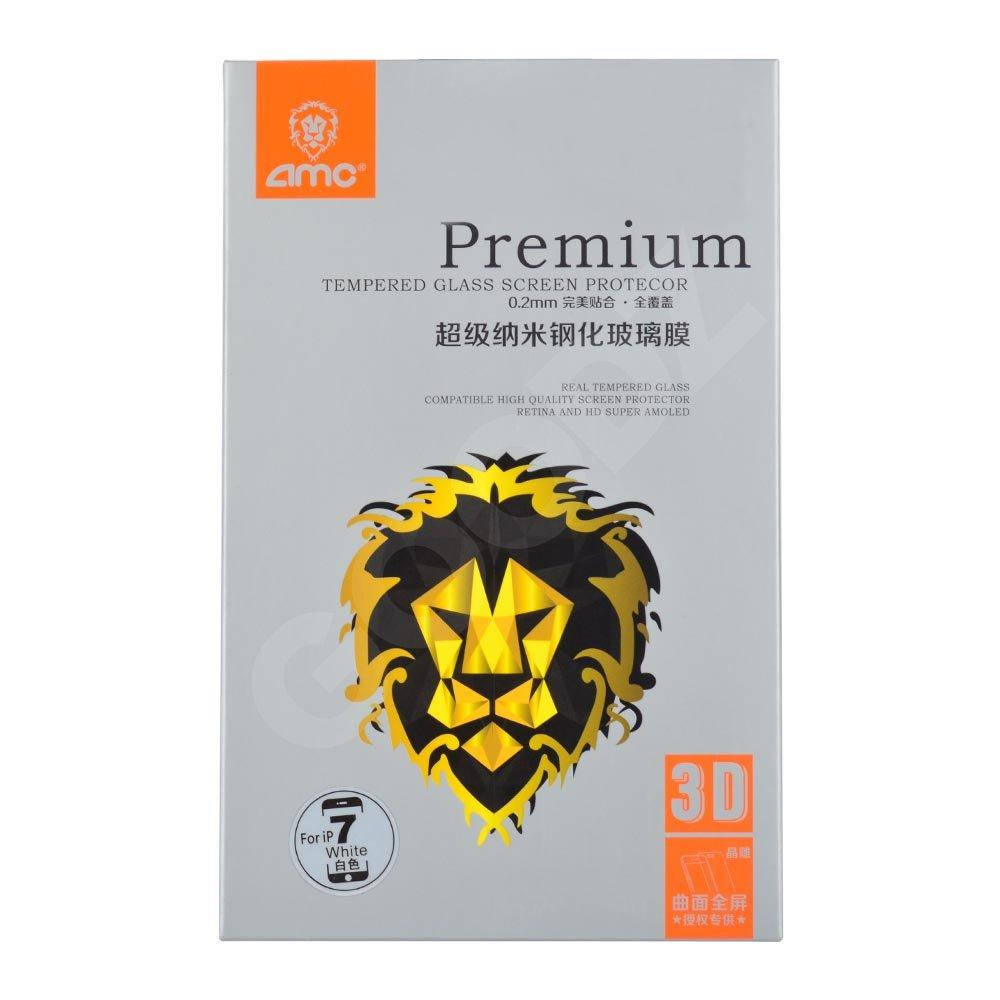 

Защитное стекло AMC для iPhone 7, 8 (4.7") 3D Premium 0.2 mm, цвет белый