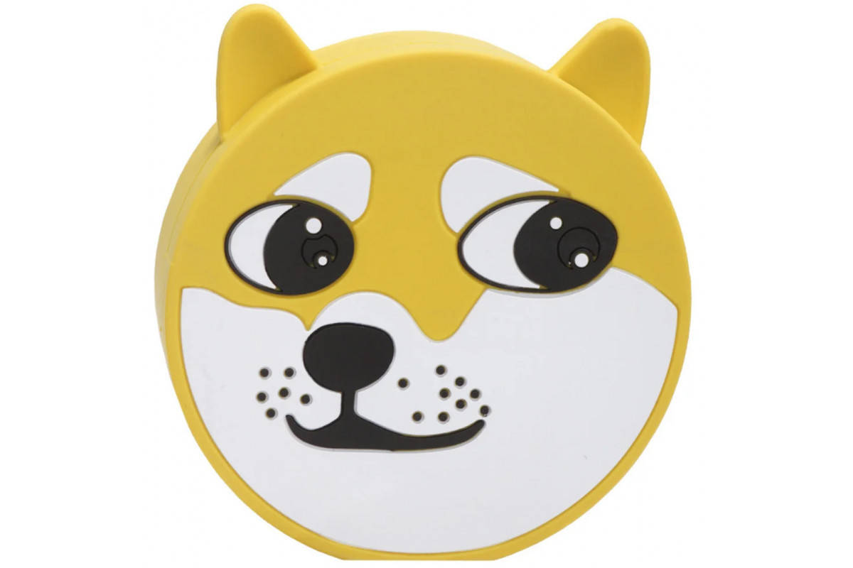 

Power Bank Emoji Dog (8800mАh) USB 2A (Желтый)