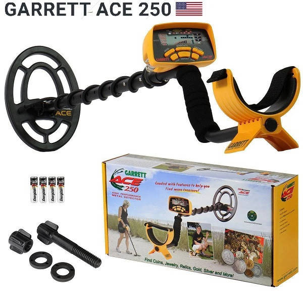 

Акция! Металлоискатель Garrett ACE 250. Оригинал США ►24мес. гарантия., Черный