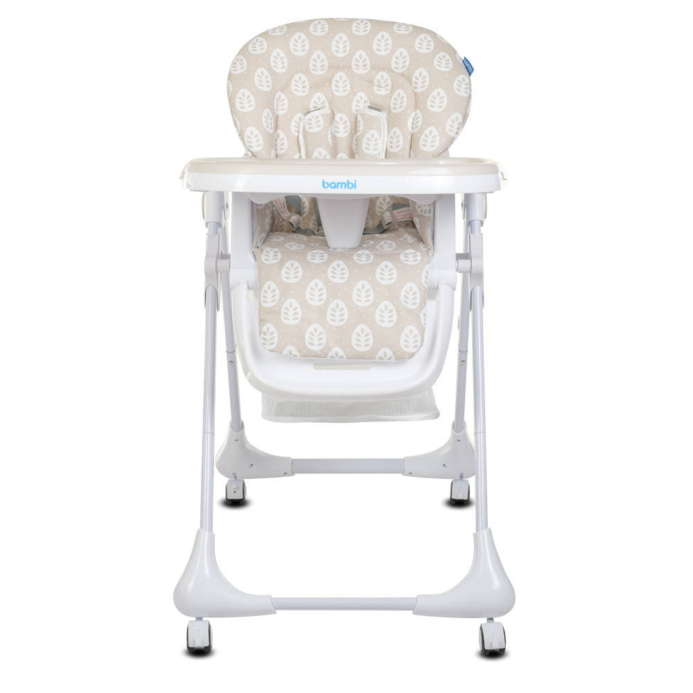 

Стульчик для кормления трансформер Bambi M 3233 Leaf Beige, Бежевый