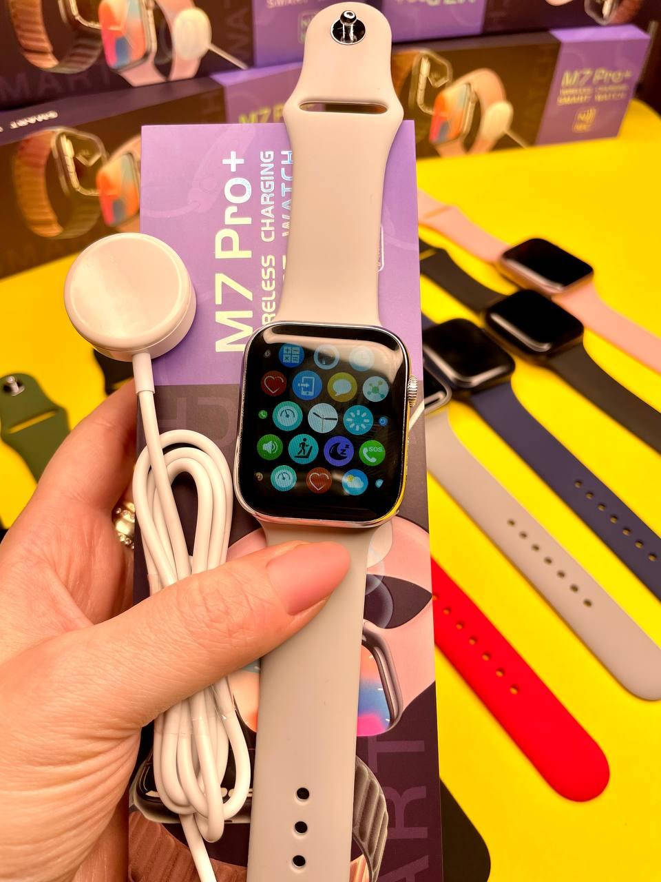 

Смарт часы Smart Watch М7 PRO с NFC чип умные часы черного и других цветов смарт часы смарт часы эппл вотч