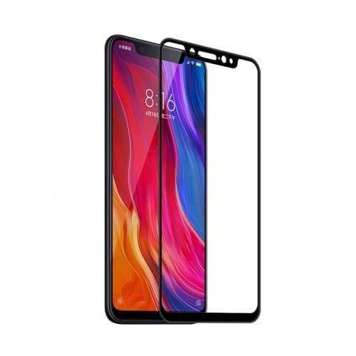 

Защитное стекло Xiaomi Mi 8 Full Screen 3D black, Черный