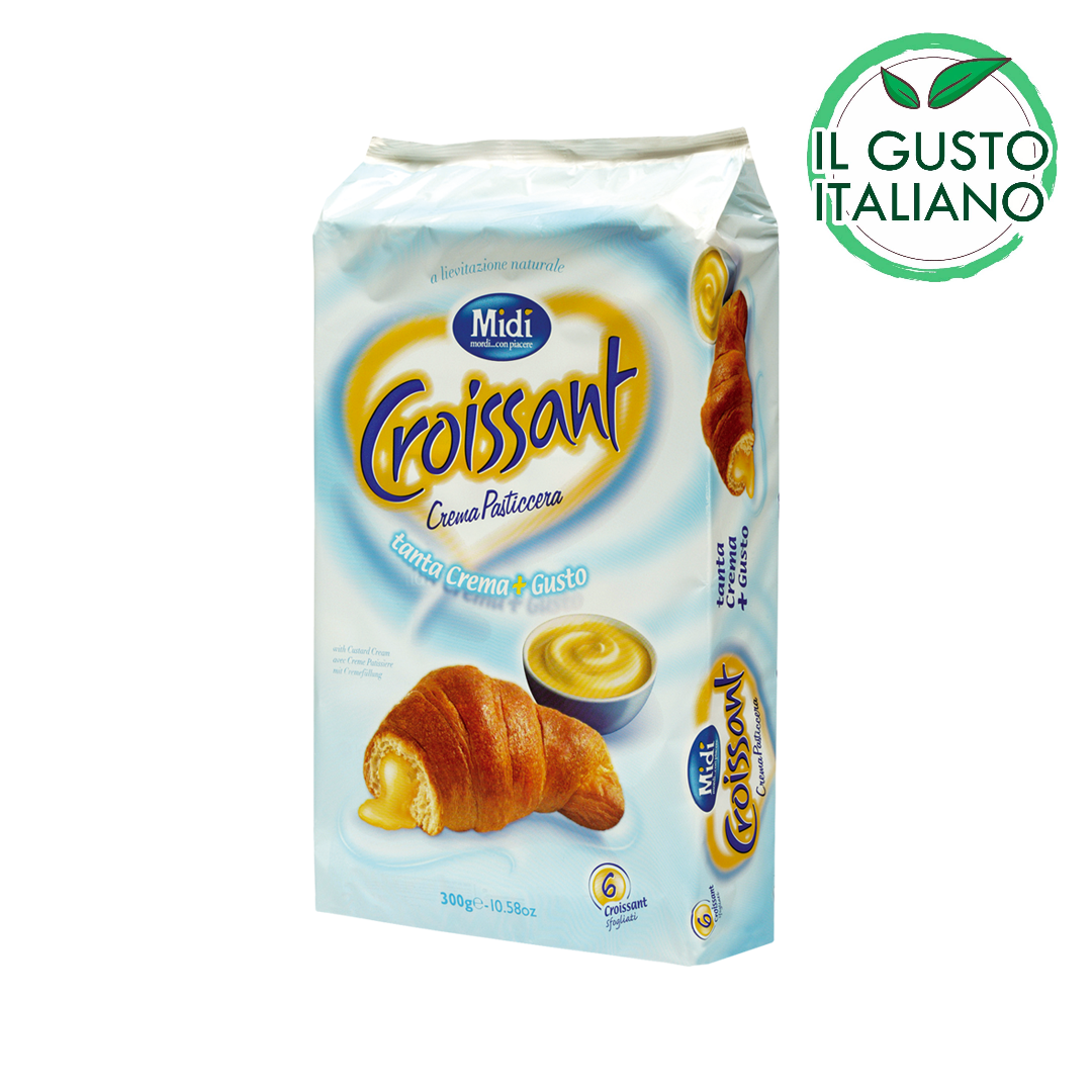 

Круассан с начинкой из заварного крема Midi Snack 6 шт по 50 гр