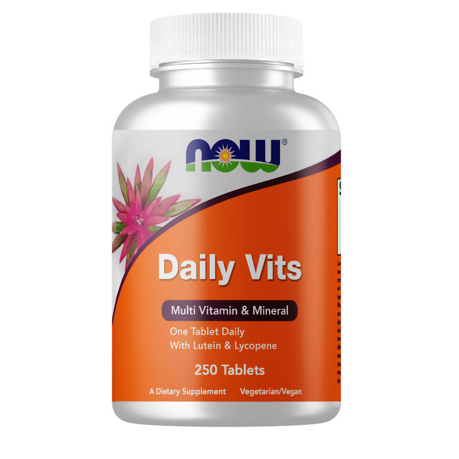 

Витамины и минералы NOW Daily Vits, 250 таблеток