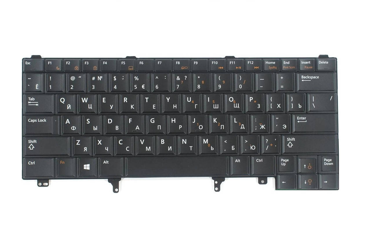 

Клавиатура к ноутбуку Dell Latitude E5420, E5430, E6220, E6320, E6330, E6420, E6430, E6440, E6630, Черный