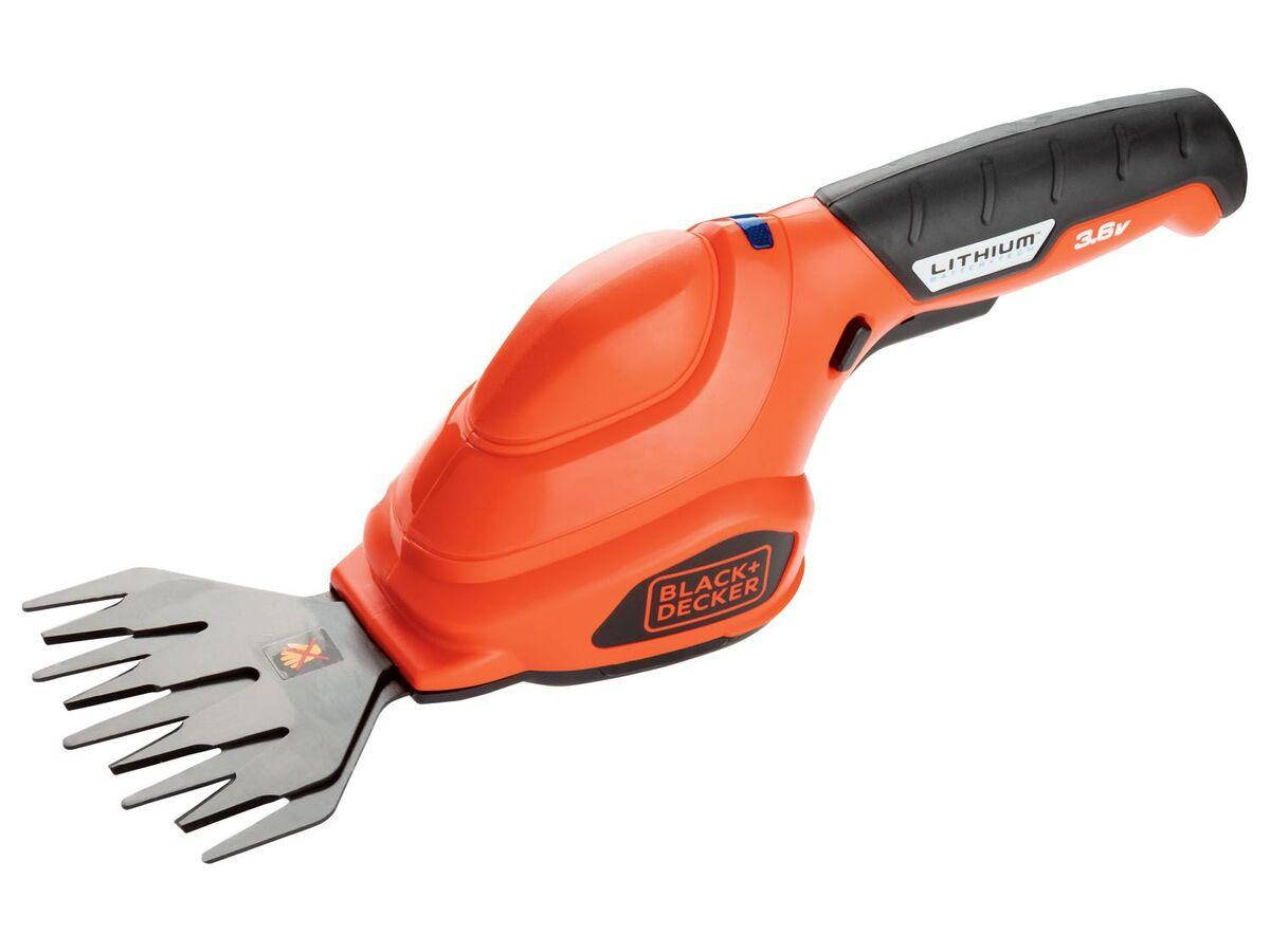 

Акумуляторні ножиці для трави Black & Decker, 3,6 Вт