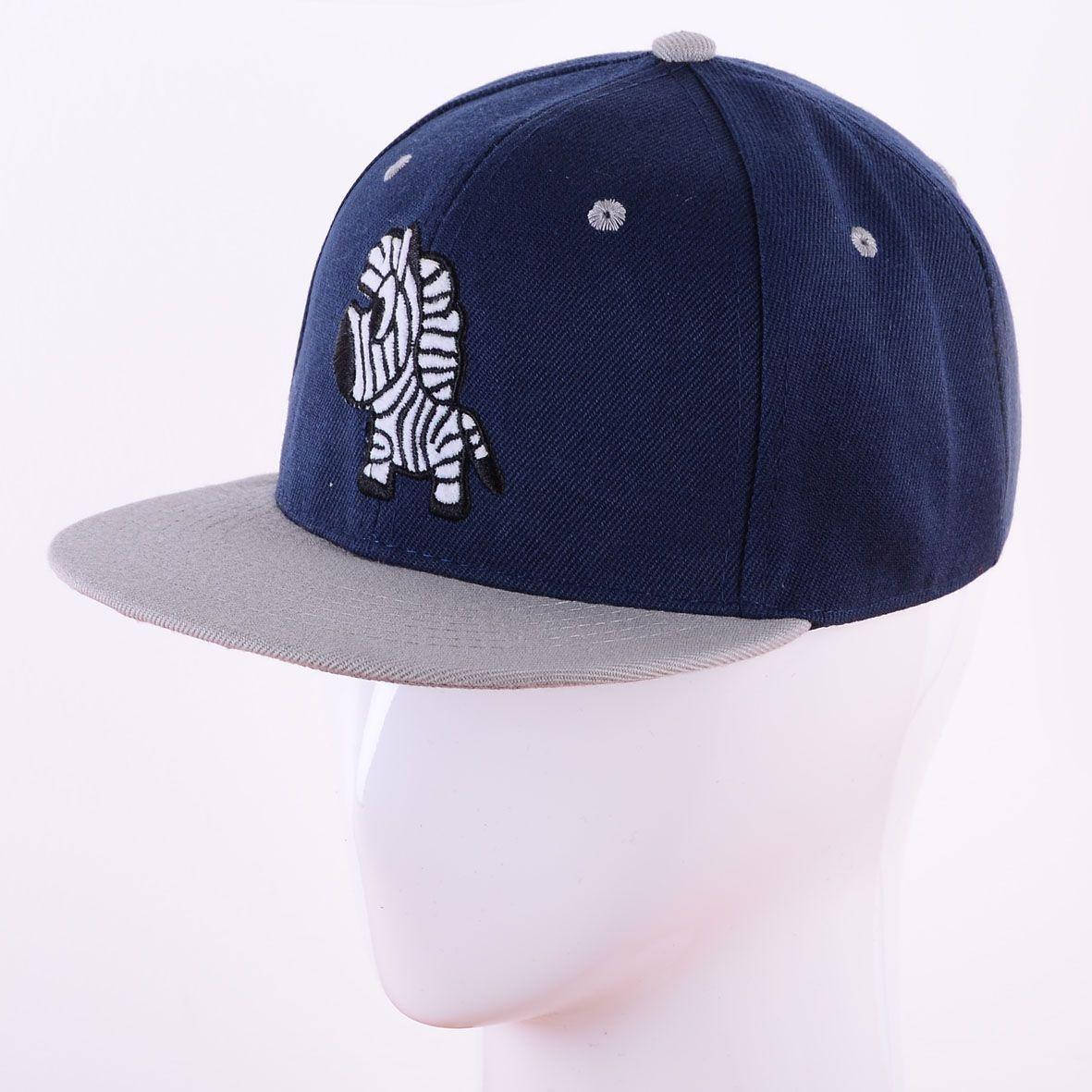 

Кепка с прямым козырьком RD17011 темно-синий