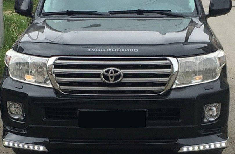 

Дефлектор на капот (мухобойки) Toyota Land Cruiser 200 2007-2015