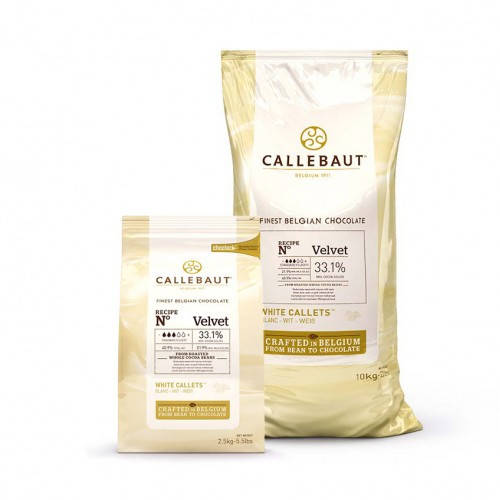 

Белый шоколад Velvet 33,1% со вкусом свежего молока Barry Callebaut (Бельгия)