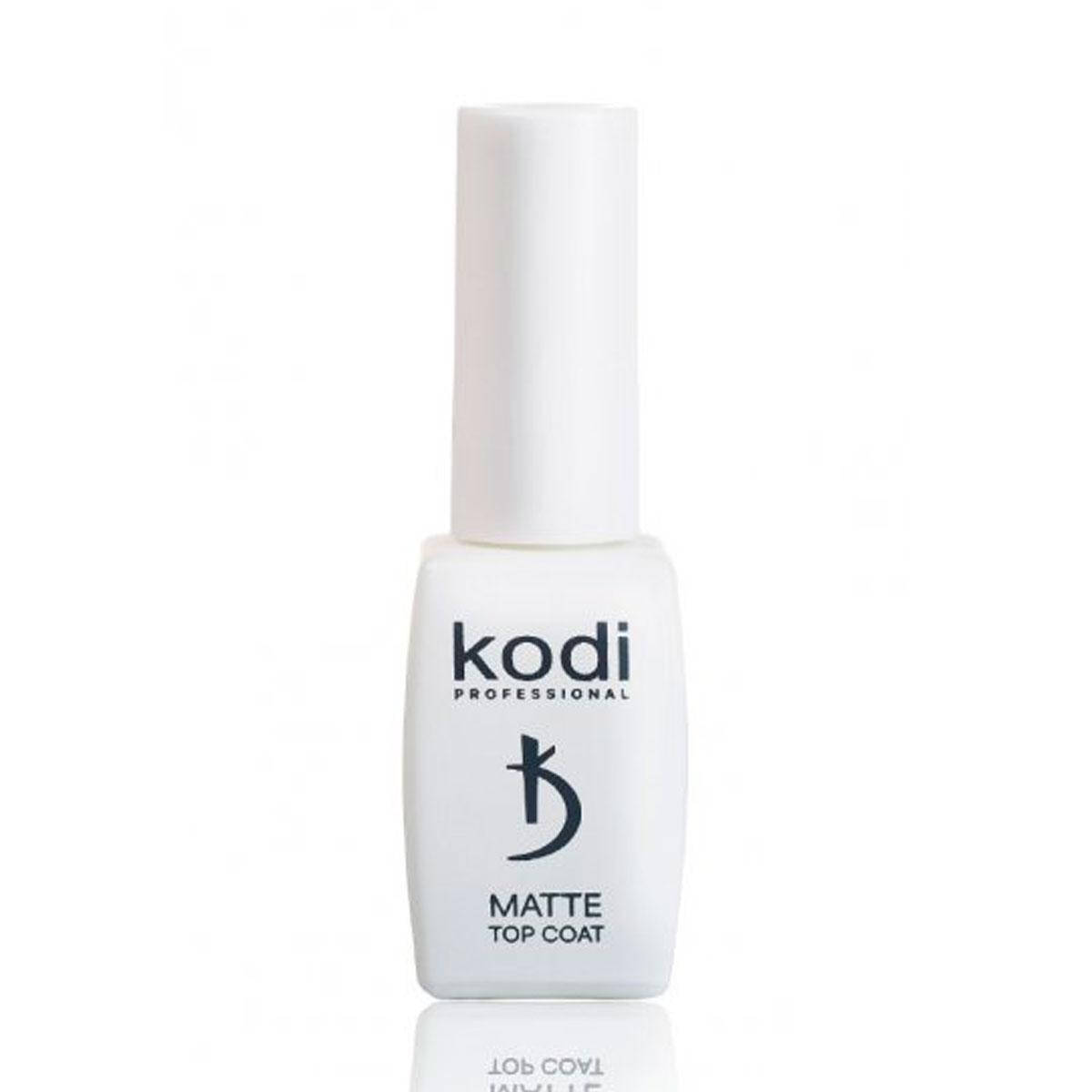 

Матовый топ для гель-лака Kodi Matte Top Coat Velour, 8 мл