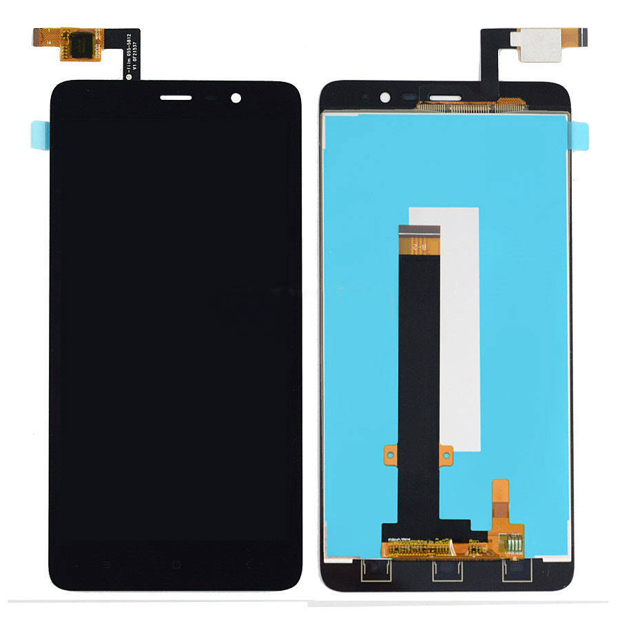 

Дисплей для мобильного телефона Xiaomi RedMi Note 3, черный, с тачскрином (147*73 мм)