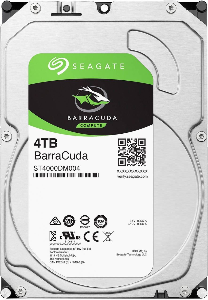 

Жесткий диск Seagate BarraCuda 3,5" (ST4000DM004) 4ТB