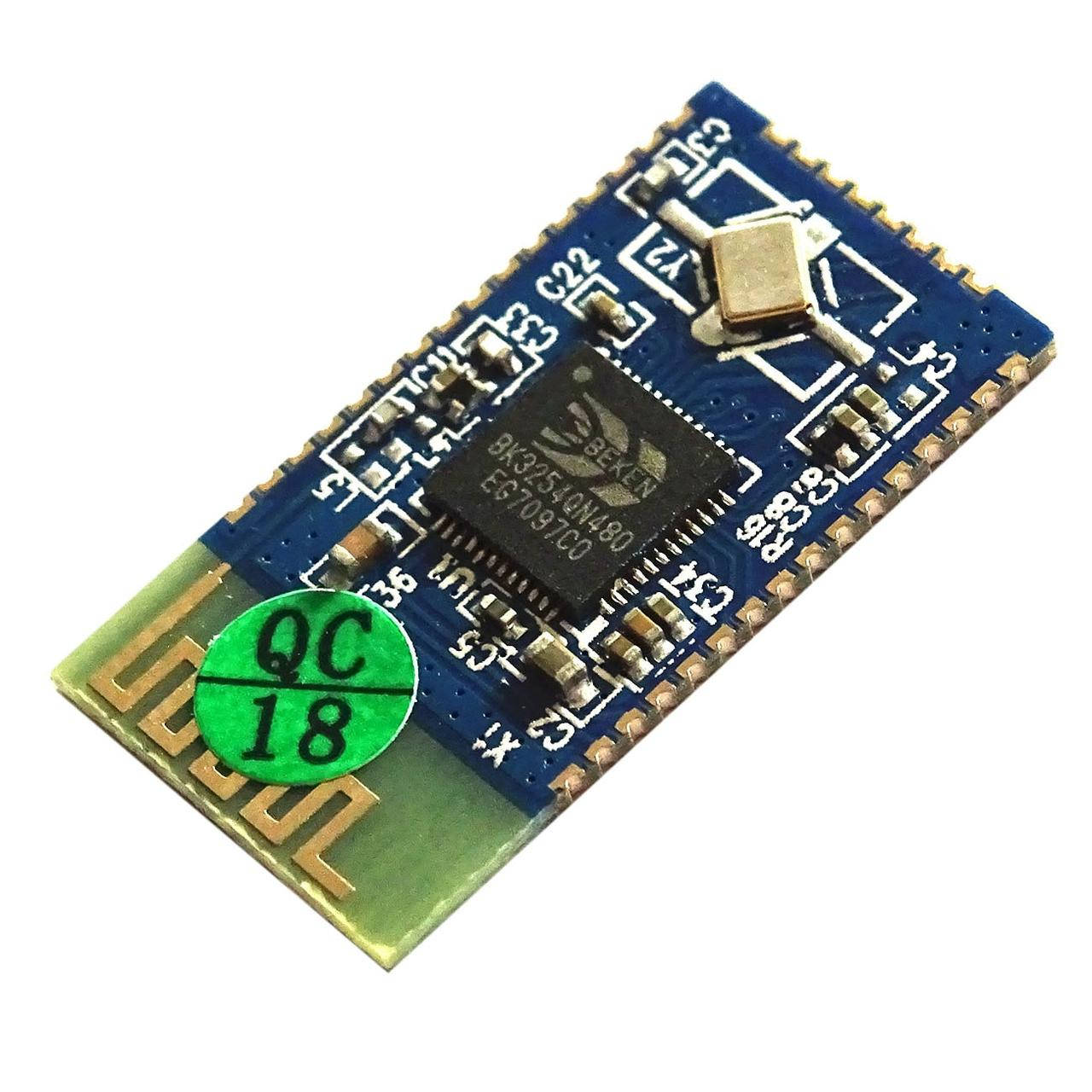 

BK3254 аудио модуль Bluetooth 4.1, FM радио, поддержка флеш накопителей, ИК пультов