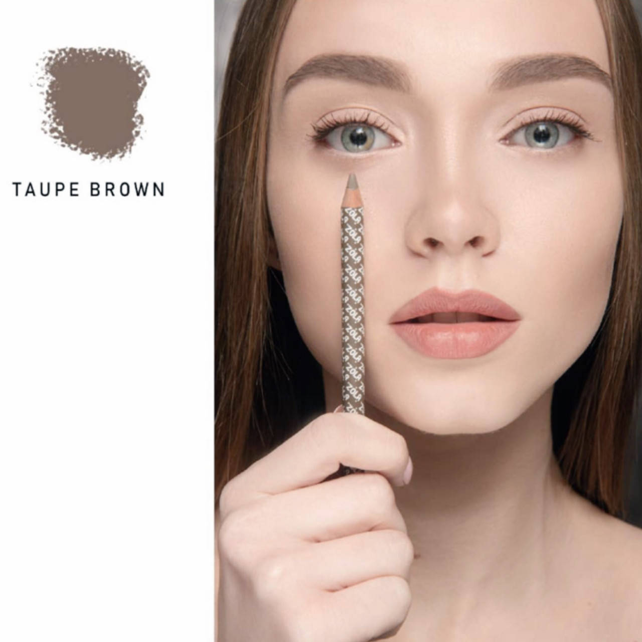 

Карандаш для бровей "ZOLA", taupe brown