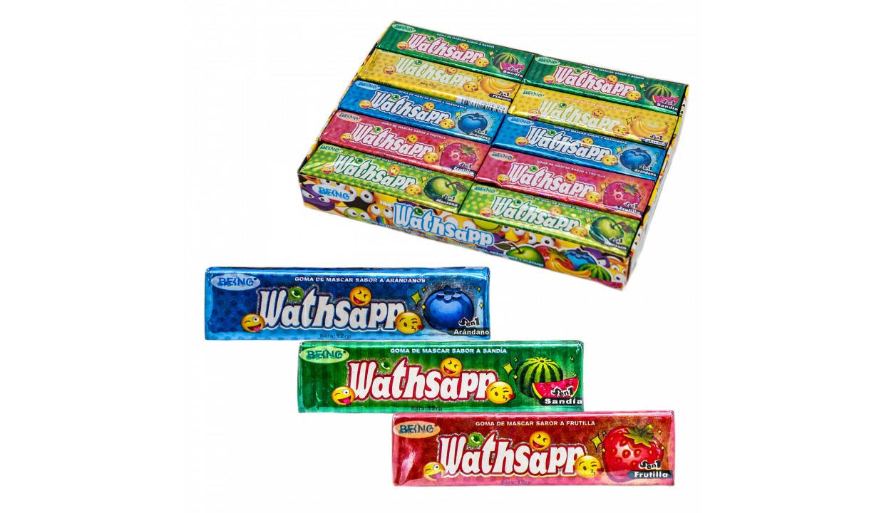

Жевательная резинка Wathsapp 20 шт (Китай)