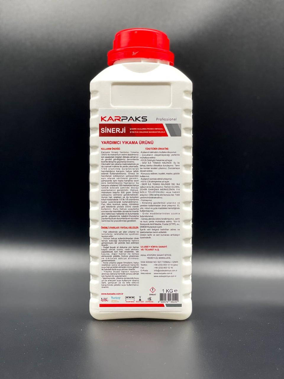 

Пятновыводитель 3в1 KARPAKS «SINERJI» STAIN REMOVER , 1кг