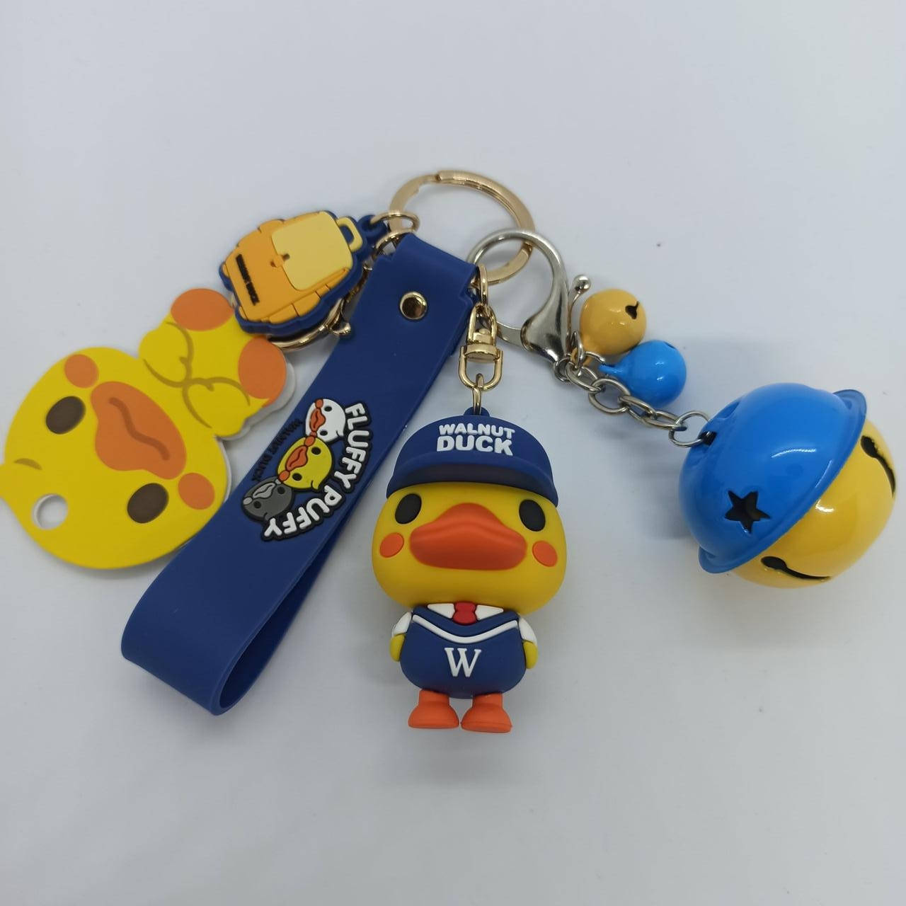 

Брелок на рюкзак, ключи Утенок, Разные цвета