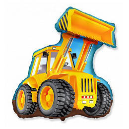 

Фольгированный шар Экскаватор (Flexmetal), Желтый