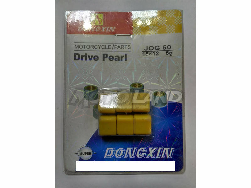 

Ролики вариатора Yamaha (15х12 5.0г.)(жовті) "DONGXIN"