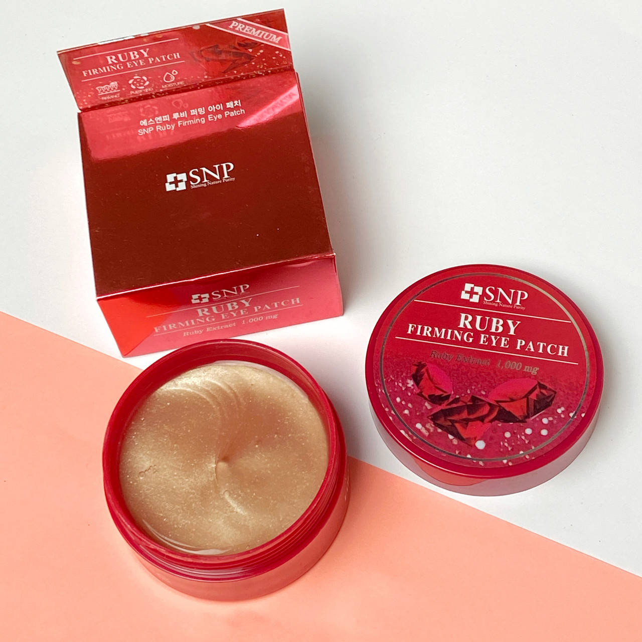 

Гидрогелевые патчи для глаз SNP Ruby Firming Eye Patch