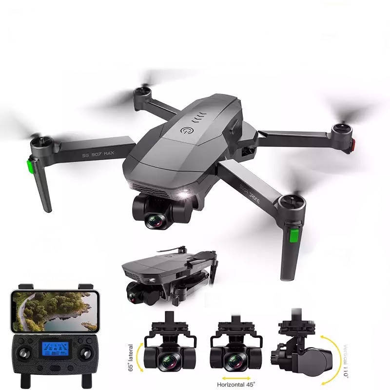 

Квадрокоптер ZLRC SG907 Max - 4K і HD-камерами, 5G Wi-Fi, FPV, GPS,, 1,2 км, до 25 хв+ сумка
