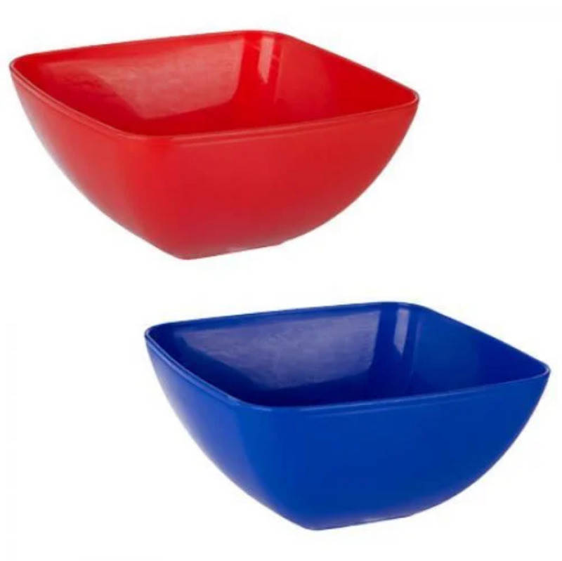 

Салатник пластиковый квадратный 240*95, Разные цвета