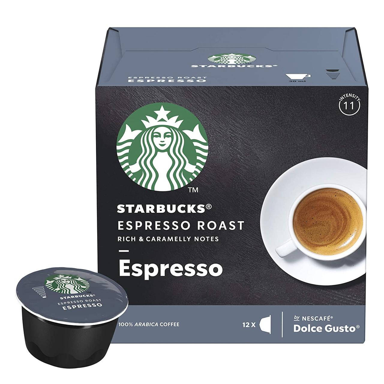 

Кава в капсулах Starbucks NESCAFE Dolce Gusto Espresso Roast