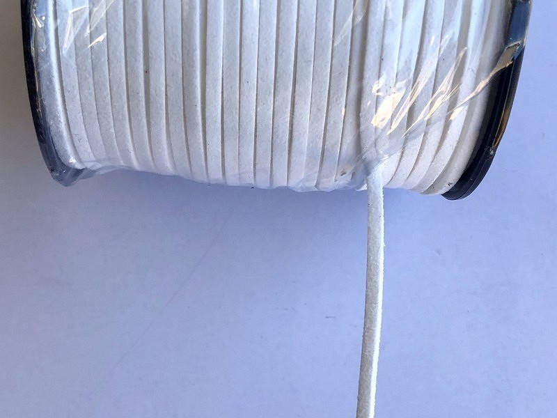 

Замшевый шнур 3мм цвет - белый