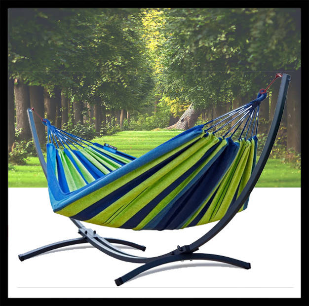 

Гамак с каркасом, гамак со стойкой для дома и сада 80 см