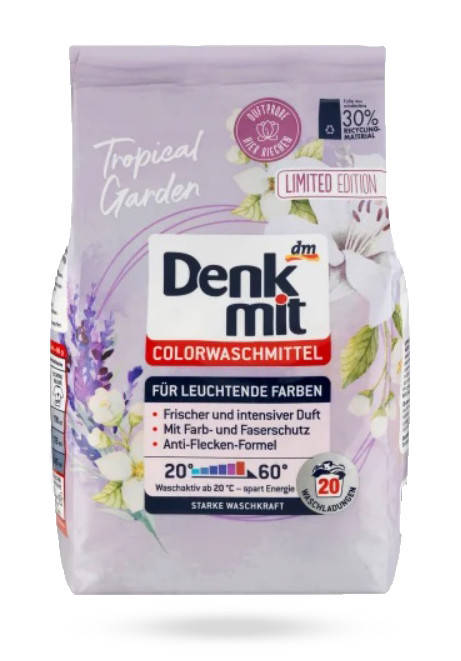 

Стиральный порошок Denkmit Limited Color Tropical Garden 1.3 кг