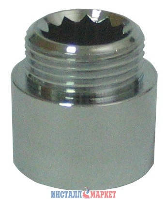 

Удлинитель 3/4" х 90 мм хромированный