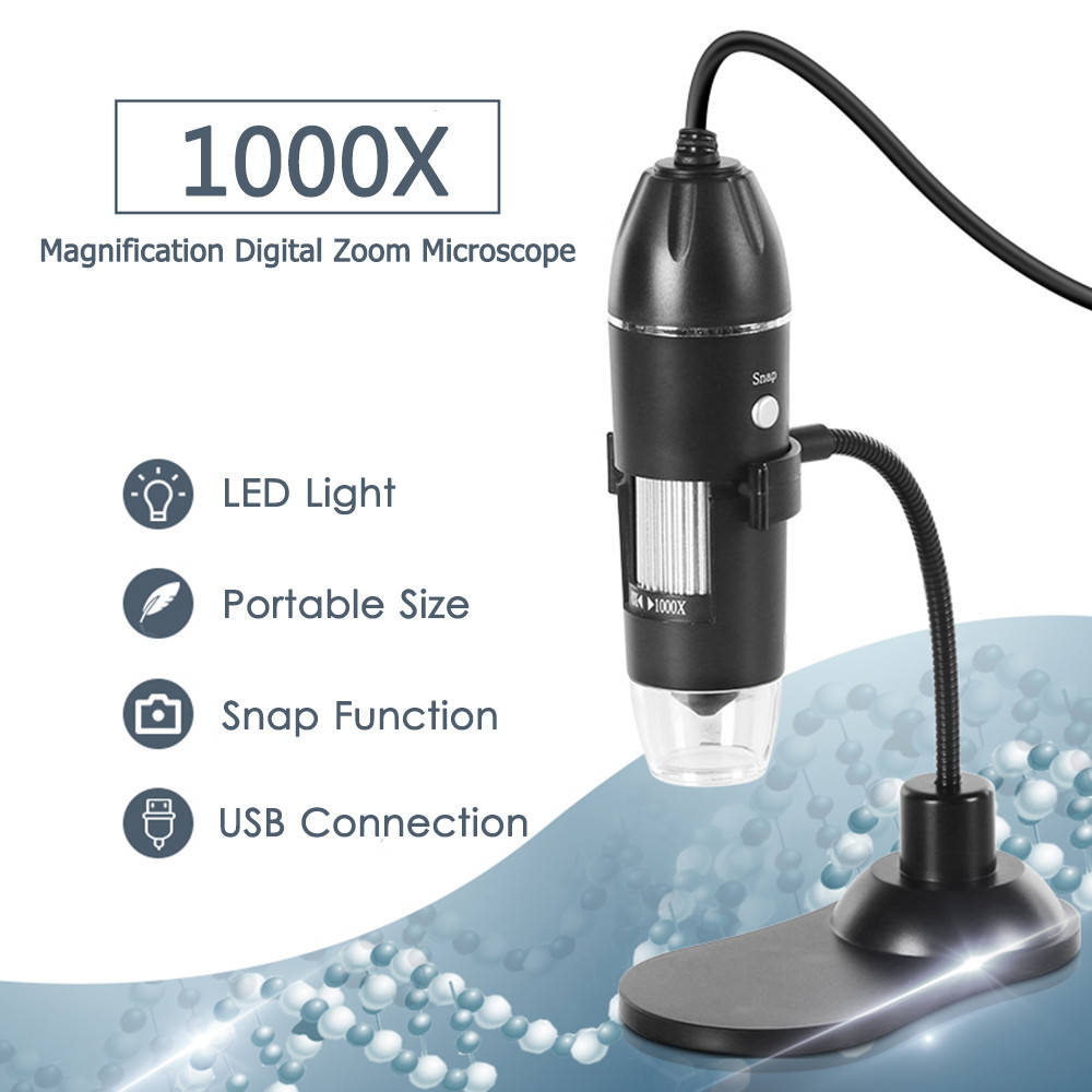 

Цифровой микроскоп USB Digital microscope Zoom с LED подсветкой-В ТОПЕ! доверие