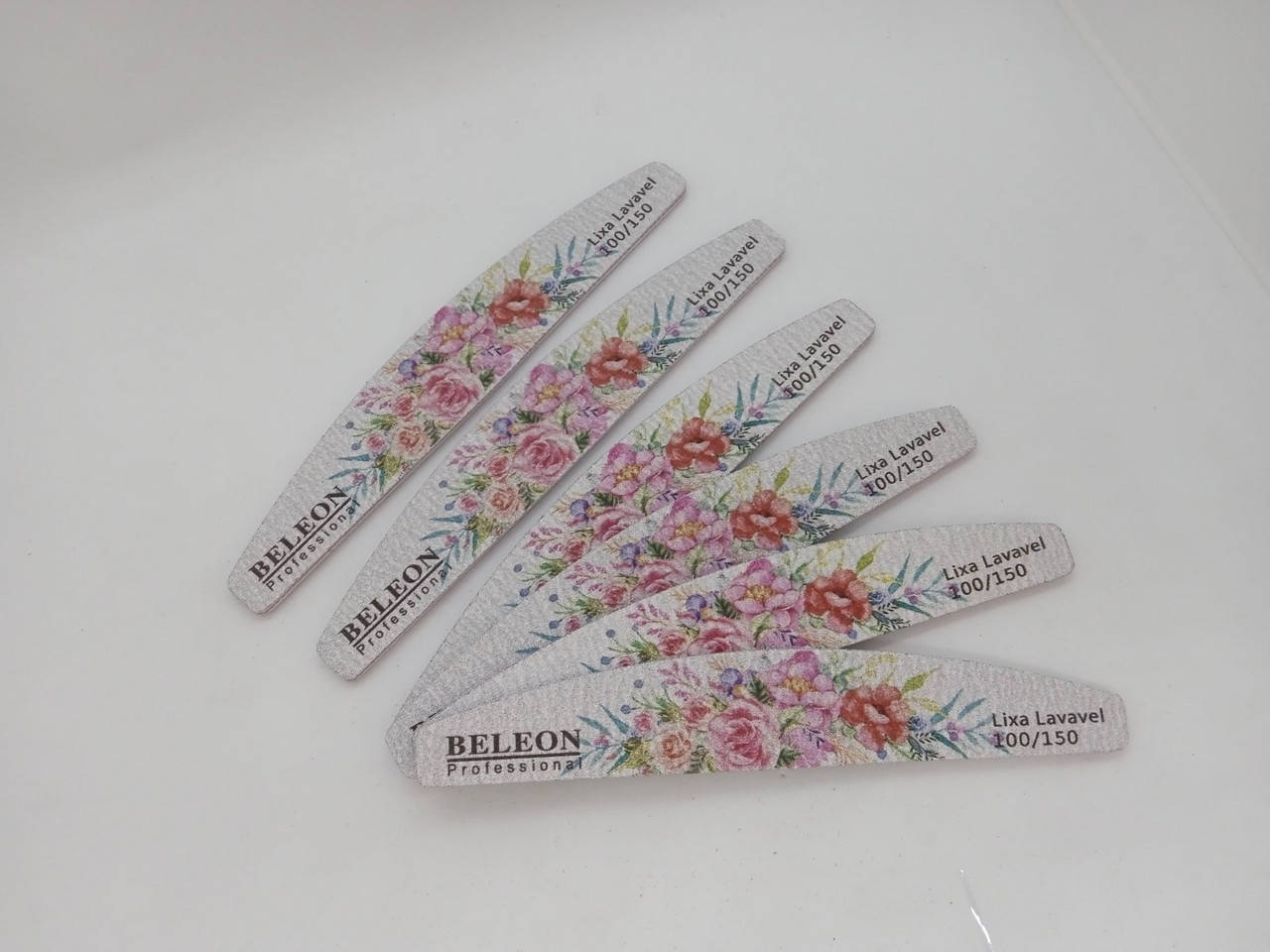 

Пилка для ногтей Beleon 100/150 (цветы)
