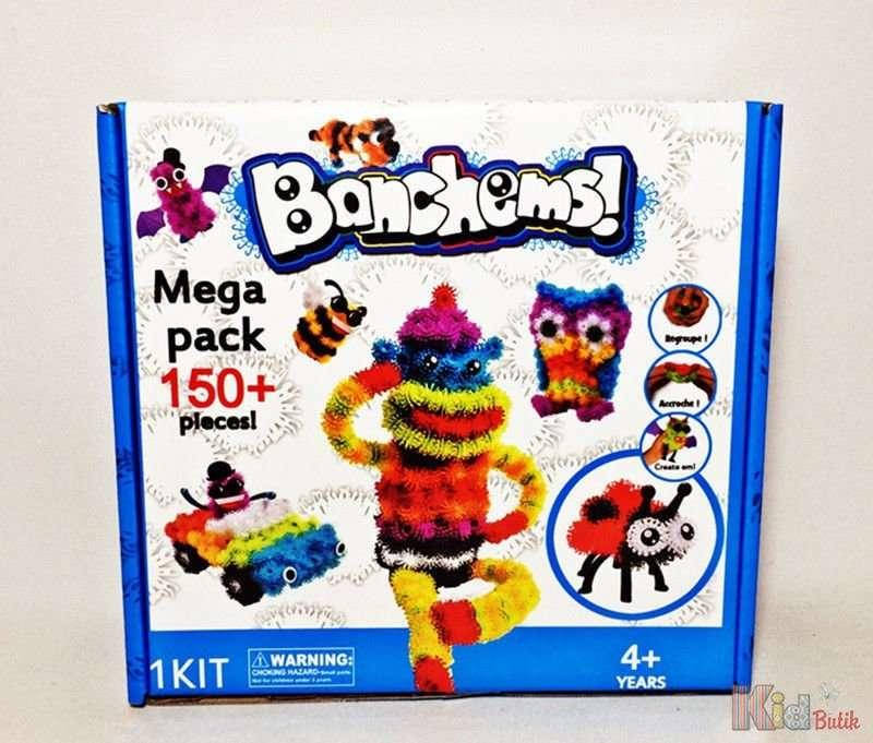 

Конструктор-липучка 150шт Bunchems 2129000443704